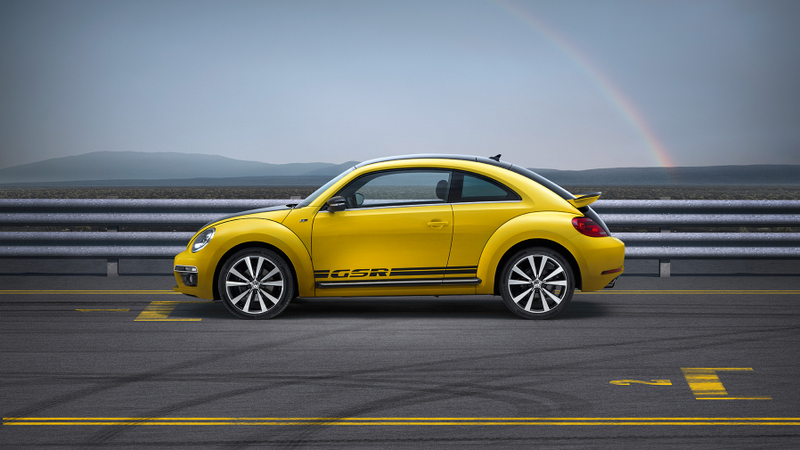 Illustration for article titled 2014 Volkswagen Beetle GSR And R-Line: Angry Bugs With Angry Names And Happy Faces